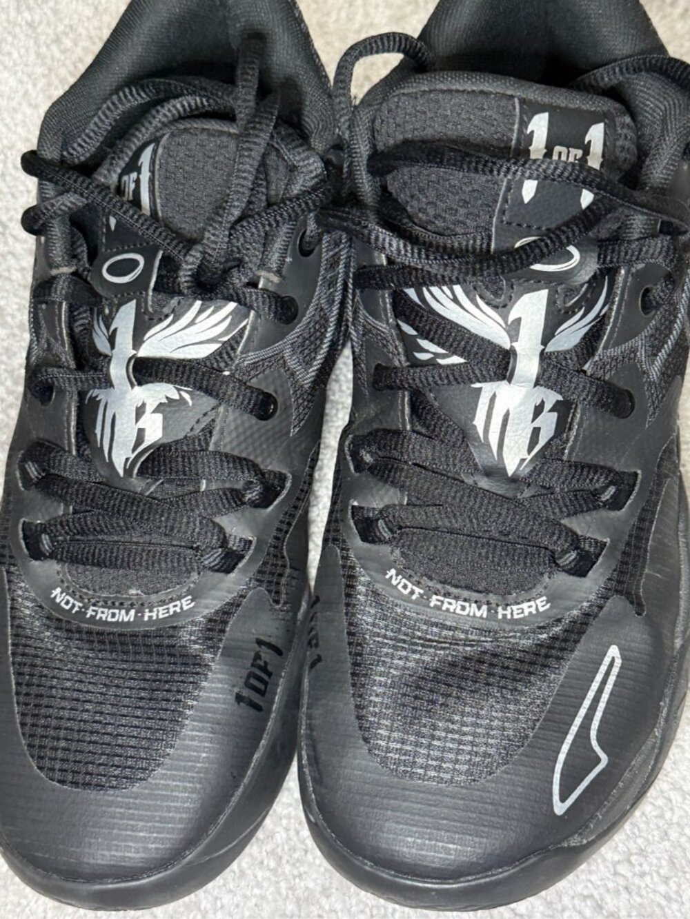 Puma MB.01 BOYS 7C GS LaMelo Ball Iridescent Dreams Black 376888-02 EU 39 EUC
